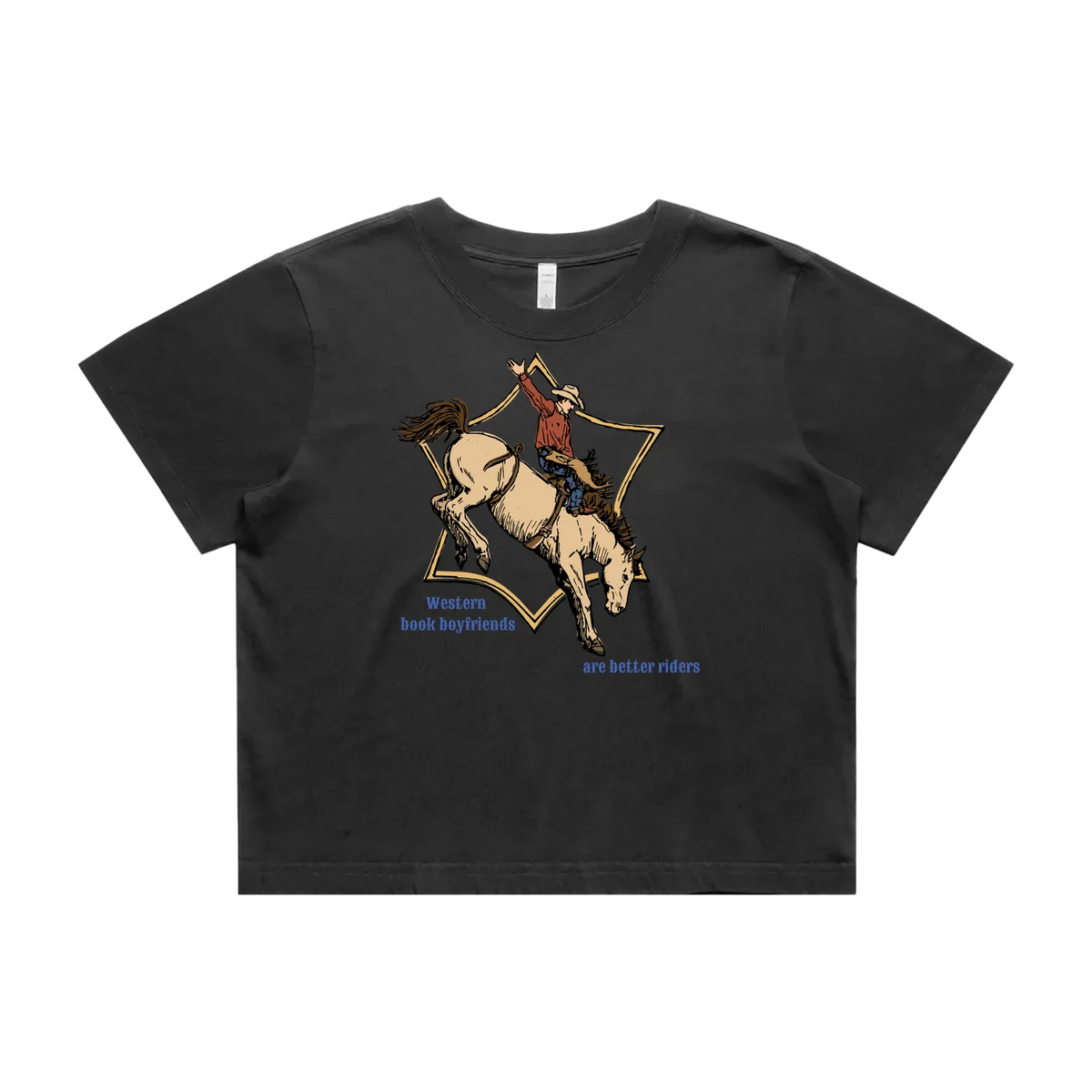 Faded Black front flat lay