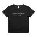 Faded Black front flat lay