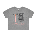 Slow Burn Book Club | Crop Tee