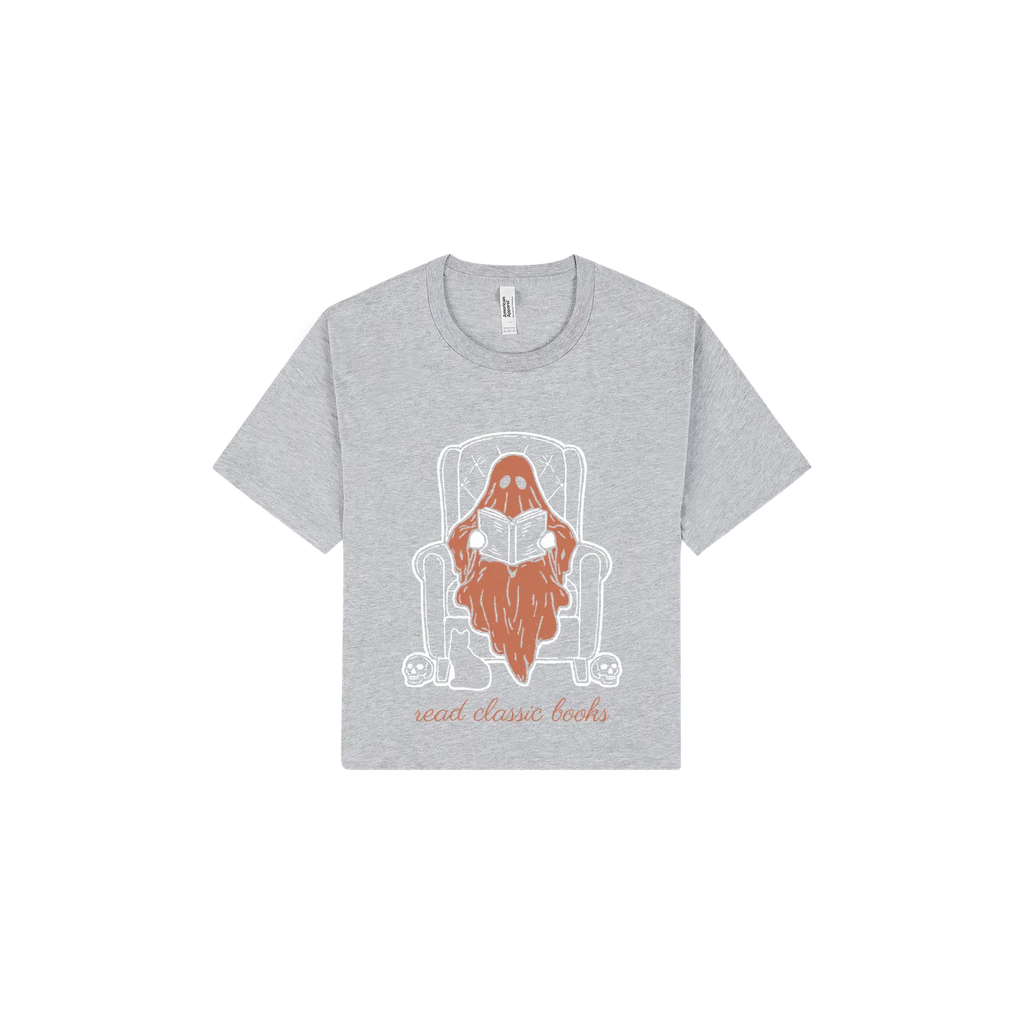 Heather Grey front flat lay