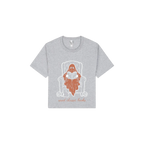 Heather Grey front flat lay