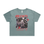 Manon Blackbeak Live | Rose Crop Tee