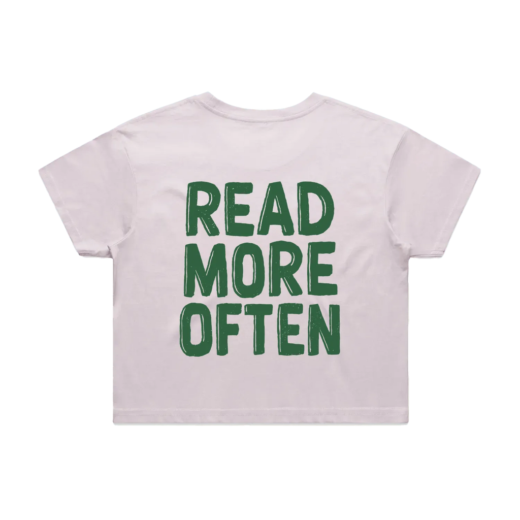Read More Often | Crop Tee