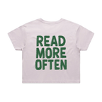 Read More Often | Crop Tee