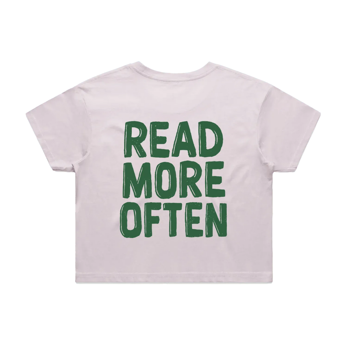 Read More Often | Crop Tee