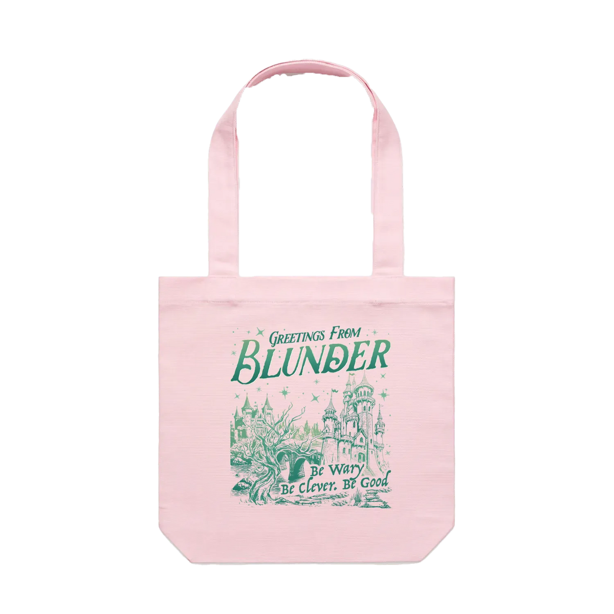 Pink front flat lay