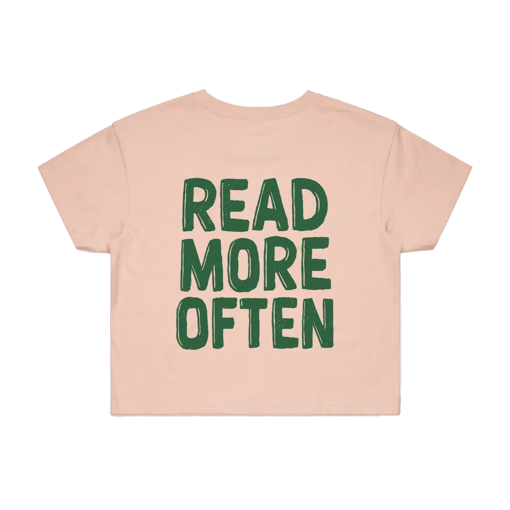 Read More Often | Crop Tee