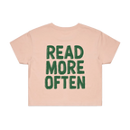 Read More Often | Crop Tee