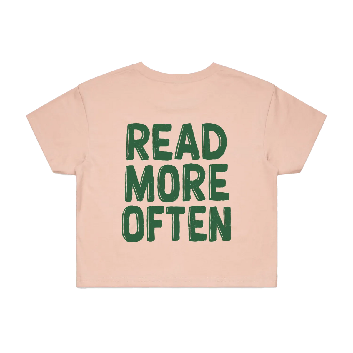 Read More Often | Crop Tee