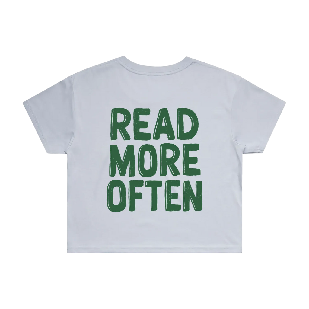 Read More Often | Crop Tee
