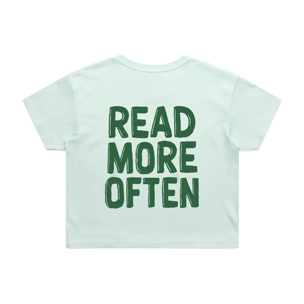 Read More Often | Crop Tee