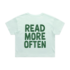 Read More Often | Crop Tee