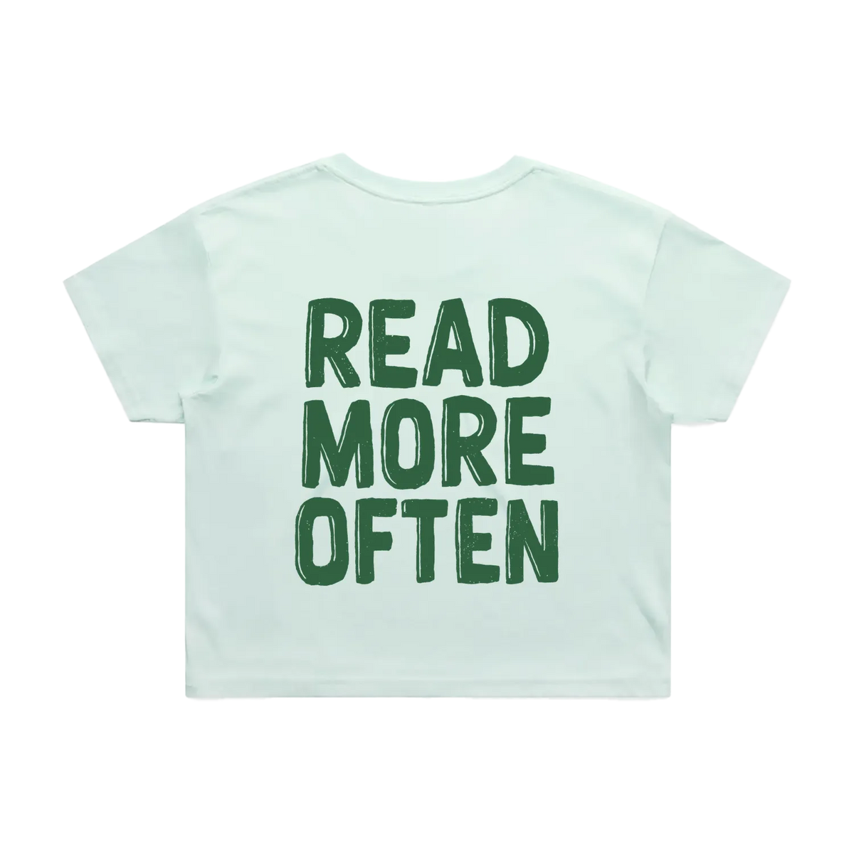 Read More Often | Crop Tee