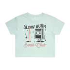 Slow Burn Book Club | Crop Tee
