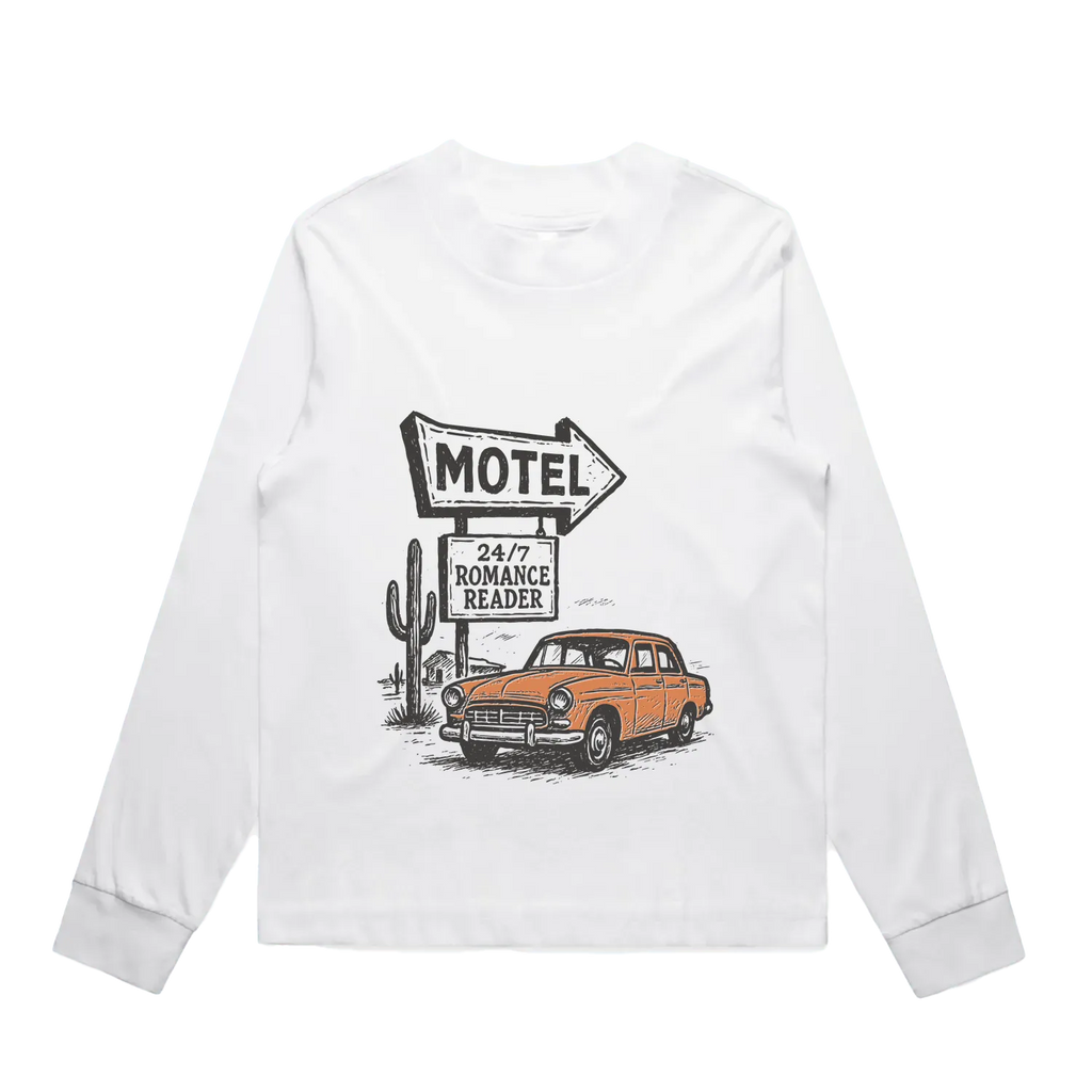 White front flat lay