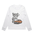 White front flat lay
