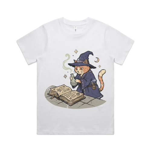 White front flat lay