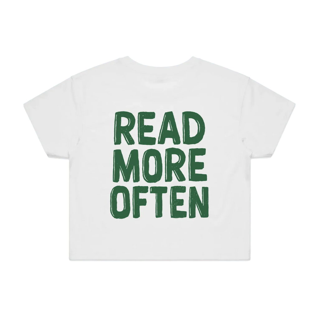 Read More Often | Crop Tee