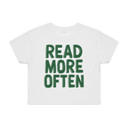 Read More Often | Crop Tee