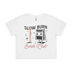 Slow Burn Book Club | Crop Tee