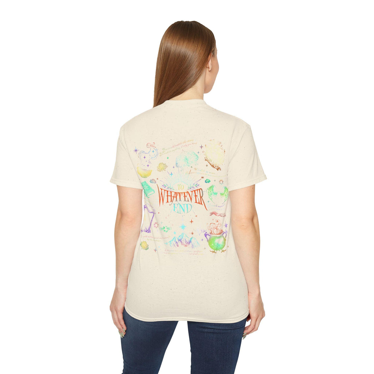 Maas Inspired Neon Tee | Bookish Fantasy Graphic Tee