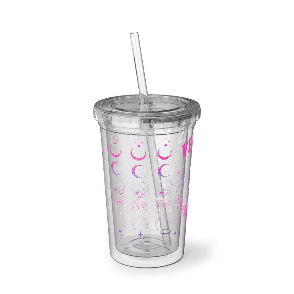 Velaris ACOTAR Double Walled Travel Cup With Straw, Everyday Use