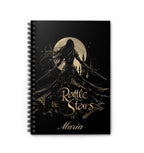 Personalised Celaena Notebook | Throne Of Glass Spiral Ruled Journal