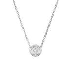 Engraved Terrasen Emblem Mini Circle Necklace Throne Of Glass Inspired