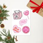 Hot Girls Read Bookish Sticker Sheet