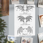 ACOTAR Bat Boys Unframed Print Wings
