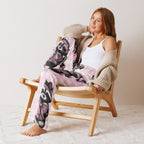 Reading Raccoon Satin Pajama Pants | Women's Sleepwear