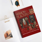 Manon Blackbeak Lined Notebook Throne Of Glass Journal