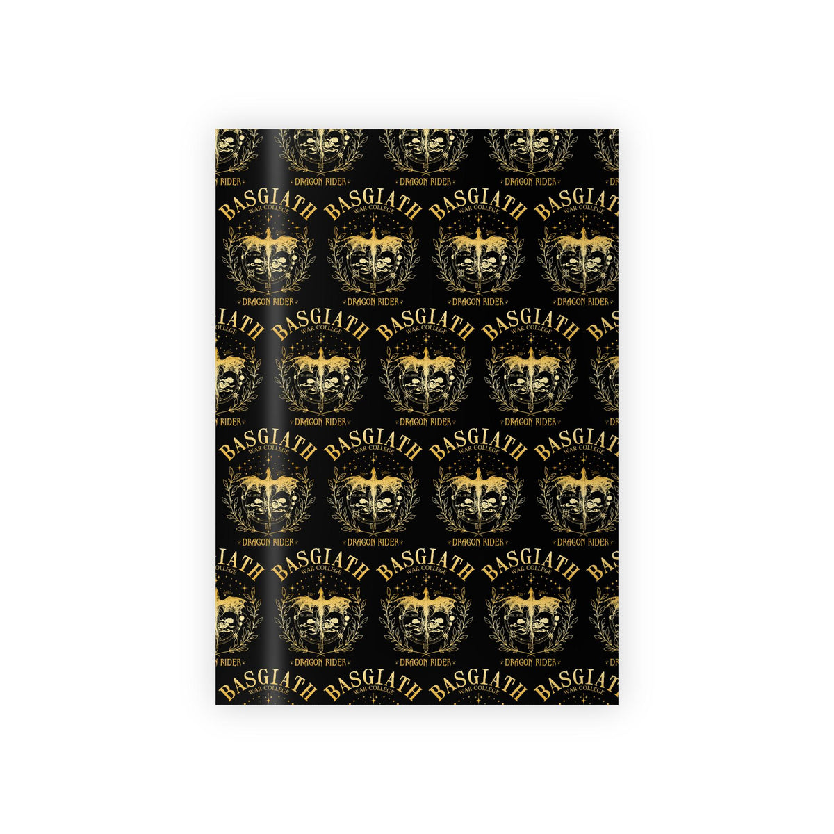 Basgiath Inspired Fourth Wing Wrapping Paper I Gift Wrap Rolls