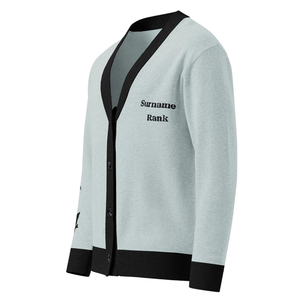 Personalised Basgiath War College Custom Knitted Cardigan, Powder, Fourth Wing