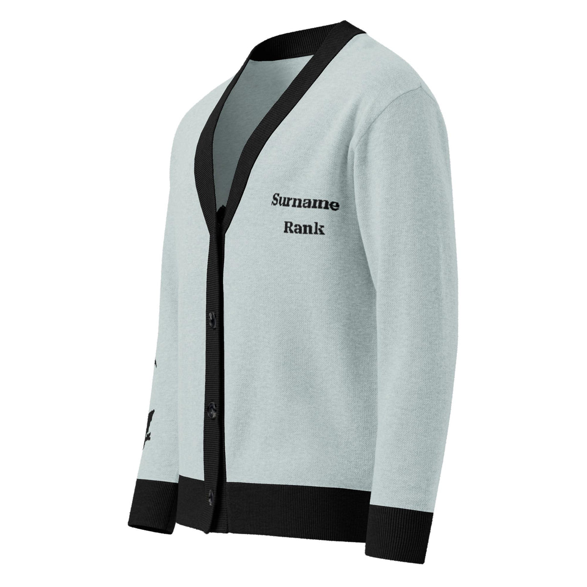 Personalised Basgiath War College Custom Knitted Cardigan, Powder, Fourth Wing