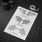 ACOTAR Bat Boys Unframed Print Wings