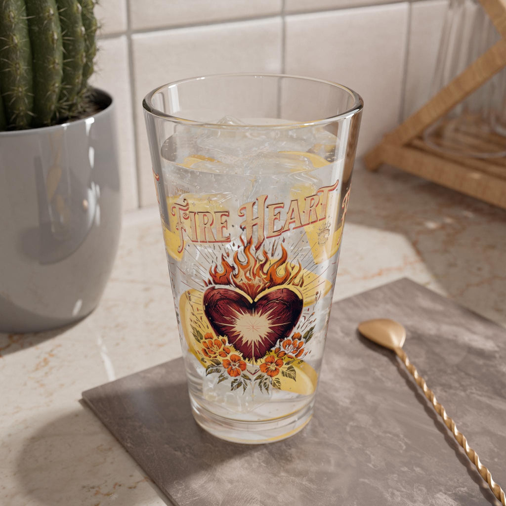 Fireheart Aelin Drinking Glass |  Throne of Glass Inspired
