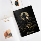 Personalised Celaena Notebook | Throne Of Glass Spiral Ruled Journal