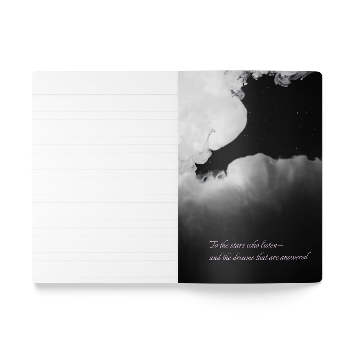 Beautiful Softcover Journal, Rhysand Velaris Notebook, Gift, Fantasy, Night Court