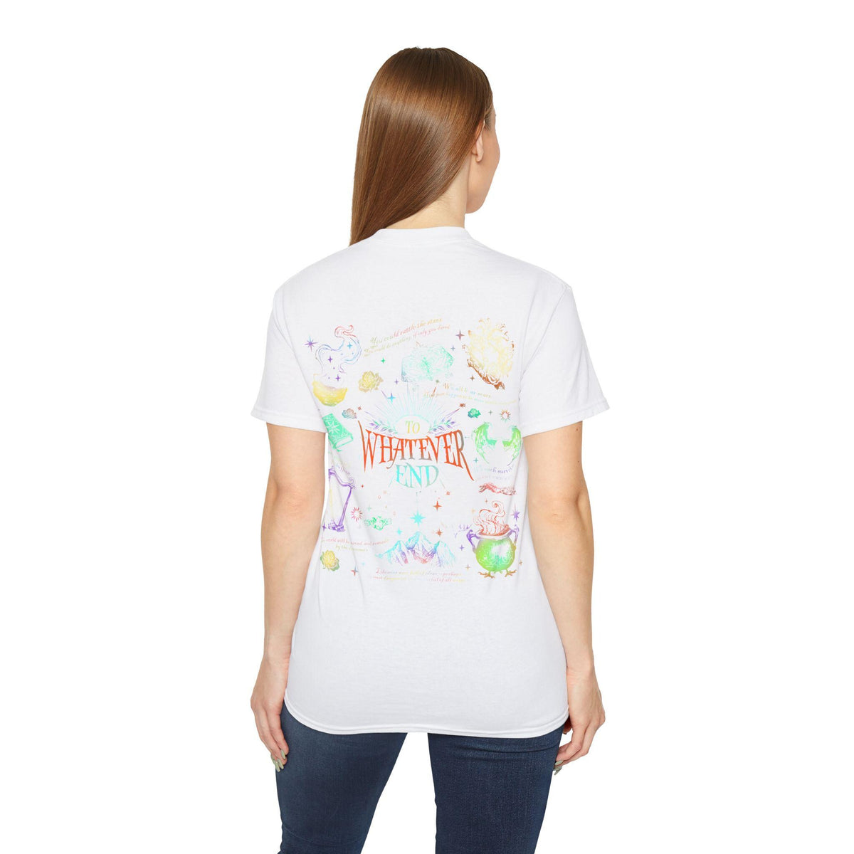 Maas Inspired Neon Tee | Bookish Fantasy Graphic Tee