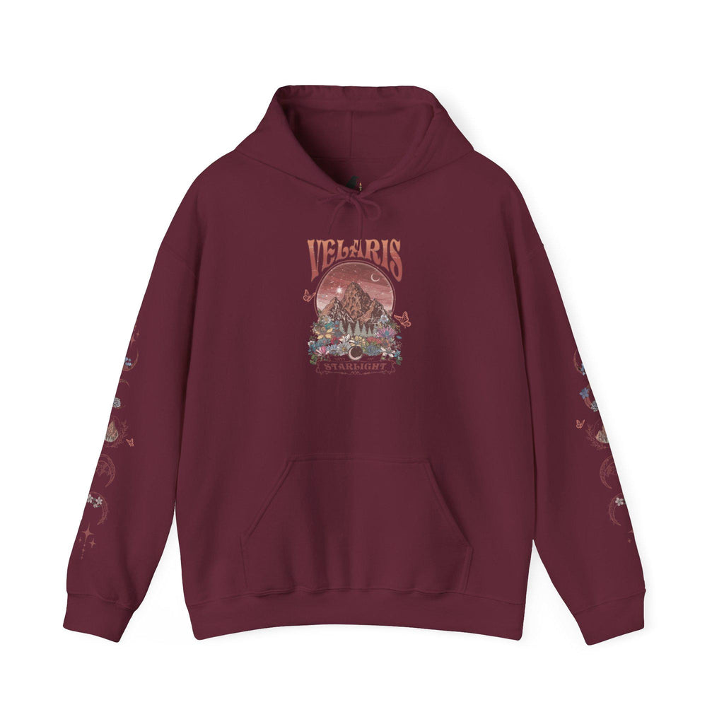 City Of Starlight Floral | Unisex Heavyweight Hoodie