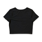 Fireheart Crop Tee | Fantasy Reader Shirt | Vintage Floral Flame Design