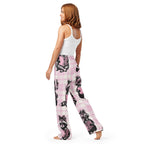 Reading Raccoon Satin Pajama Pants | Women's Sleepwear