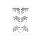 ACOTAR Bat Boys Unframed Print Wings