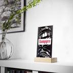 Vampyre Acrylic Bookshelf Sign | Shelf & Book Nook Decor