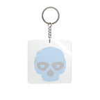Lights Out Skull Keychain | Navessa Allen Book Merch, Dark Romance Reader Accessory