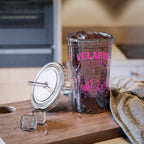 Velaris ACOTAR Double Walled Travel Cup With Straw, Everyday Use