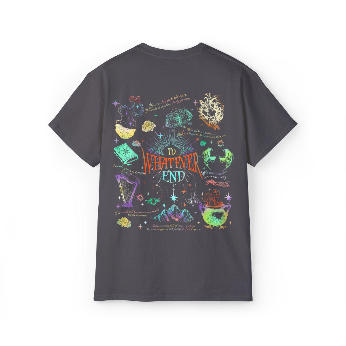 Maas Inspired Neon Tee | Bookish Fantasy Graphic Tee
