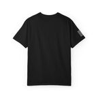 Lights Out Embroidered Tee *White Stitch | Dark Romance Skull T-Shirt