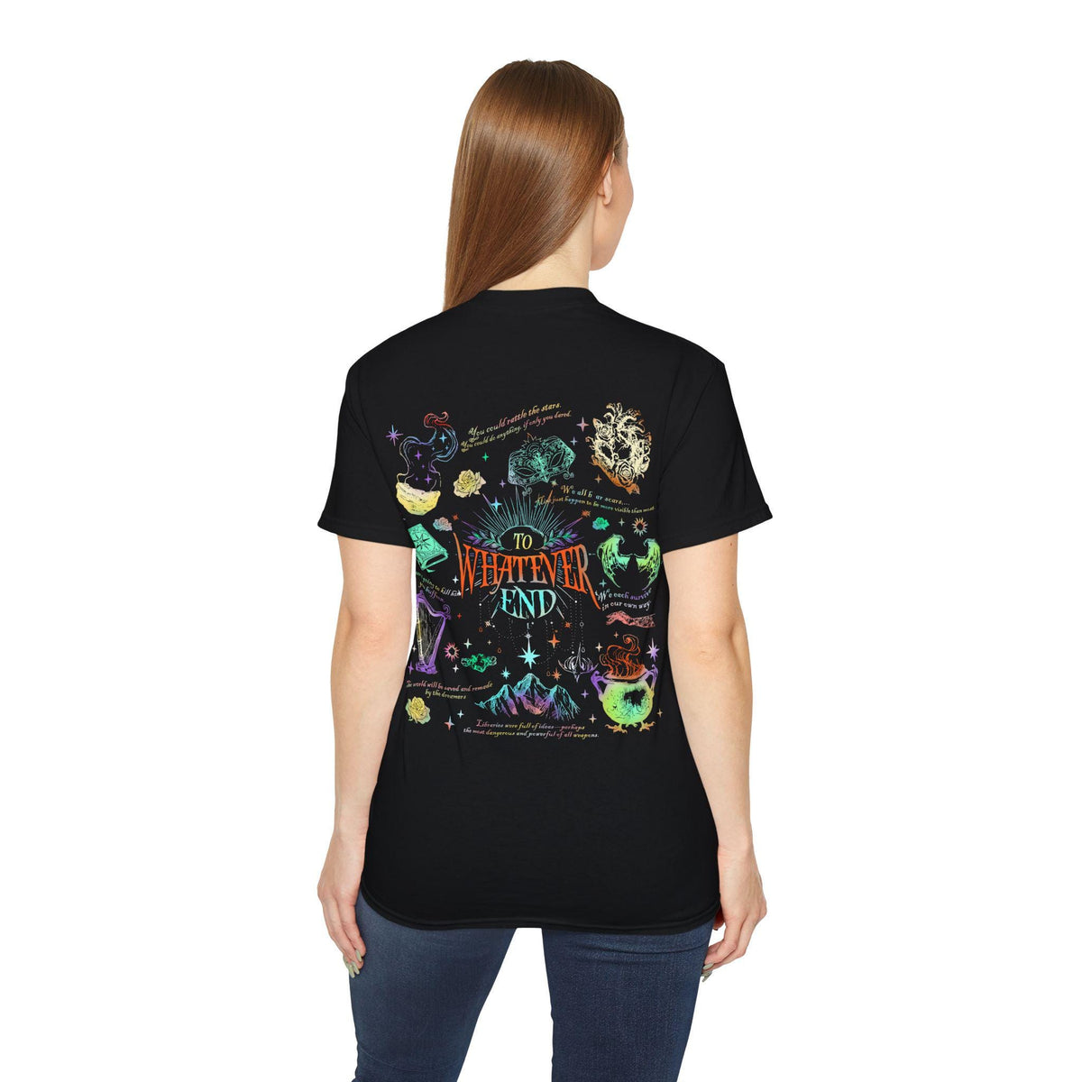 Maas Inspired Neon Tee | Bookish Fantasy Graphic Tee